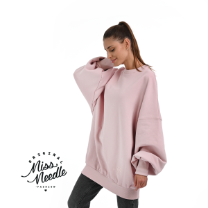 BLUZA  DAMSKA "CLARA" RÓŻOWA