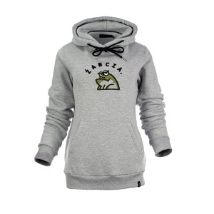 BLUZA  DAMSKA  Z KAPTUREM  "ŻABCIA"