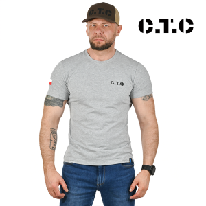 Koszulka męska C.T.C. "ATHLETIC karta 2022" szara 