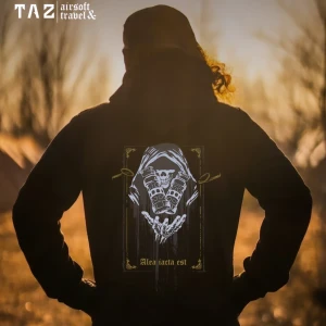 BLUZA  TAZ "Alea iacta est"  czarna (przedsprzedaż)