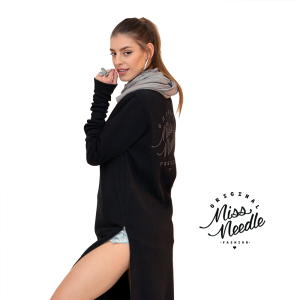 BLUZO-SUKIENKA "SUZZIE" CZARNA